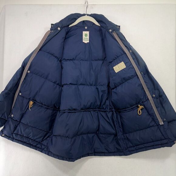 Vintage Sierra Designs Down Puffer Jacket Men S Blue Outdoor Active Hiking - Picture 6 of 16
